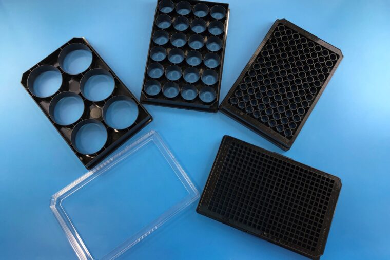 Microplate without a bottom plate (Plate-only, No-bottom, or Customized)