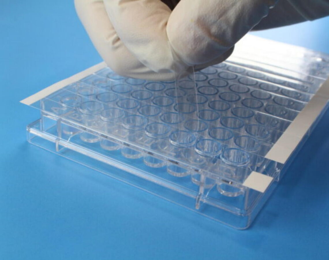 microplate, seal, 8-well