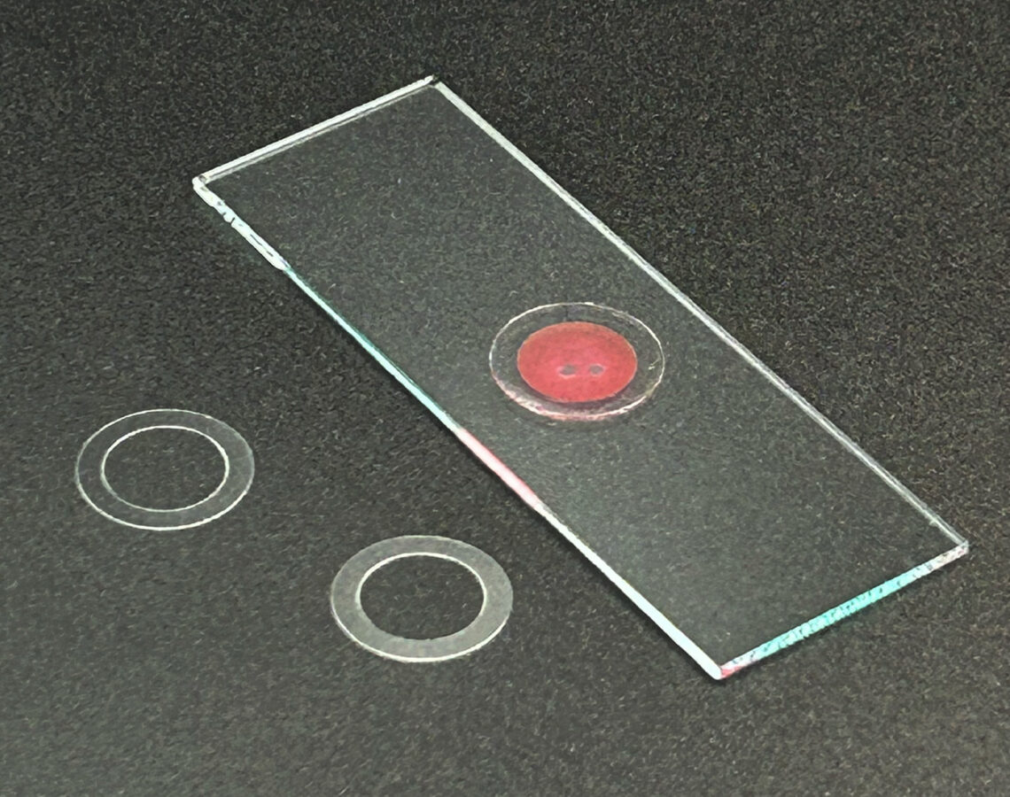 Chamber Seal for Microscope Slide, Mounting Medium Guard